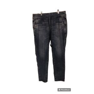 Big Star Dark wash tie‎ front ankle jeans